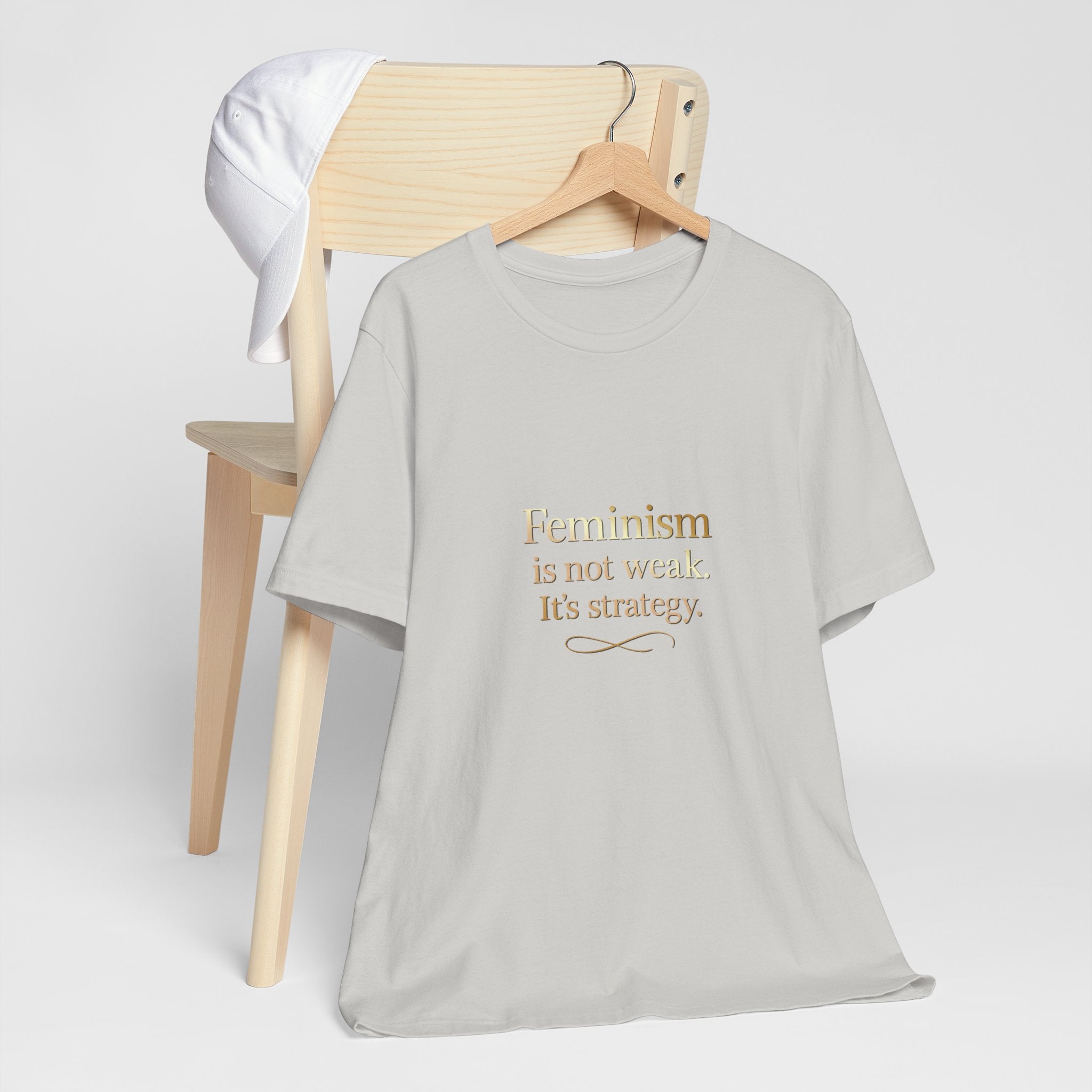 Feminism Is Not Weak Tee Bold Feminist Statement Shirt