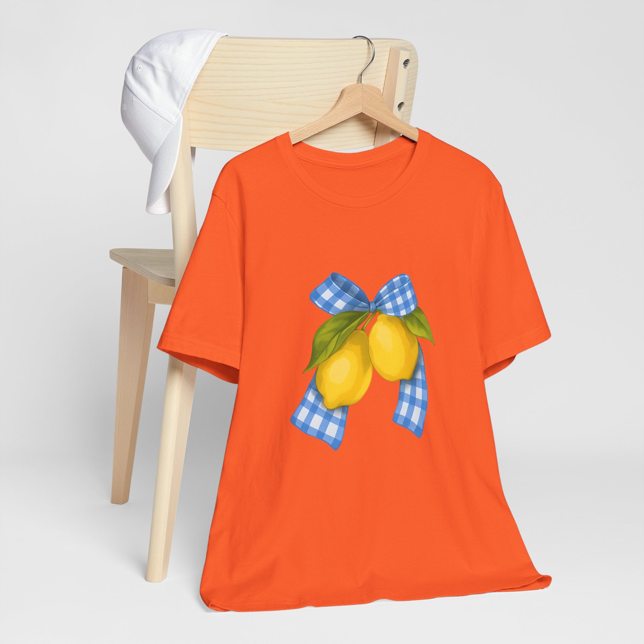 Lemon Blossom Unisex Tee - Summer Vibes, Farmhouse Style, Gifts for Her, Casual Wear, Garden Party Attire