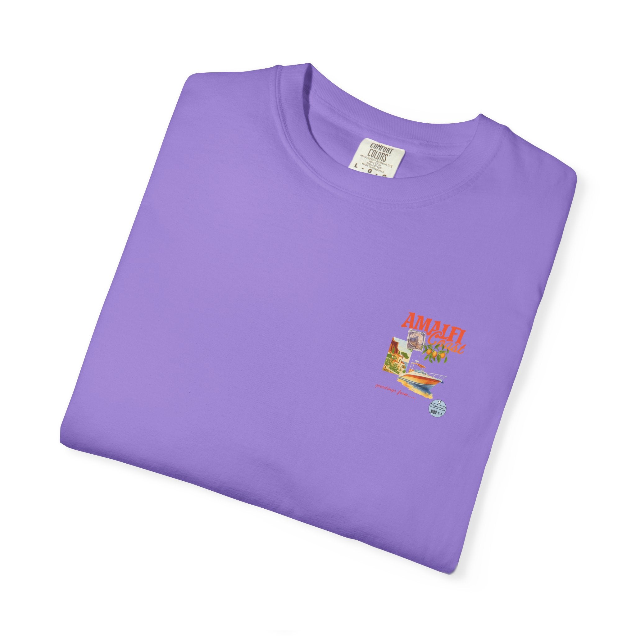 Amalfi Coast Vintage Unisex T-shirt - Stylish Travel Tee for Beach Lovers, Gifts for Her, Casual Summer Wear, Vacation Vibes