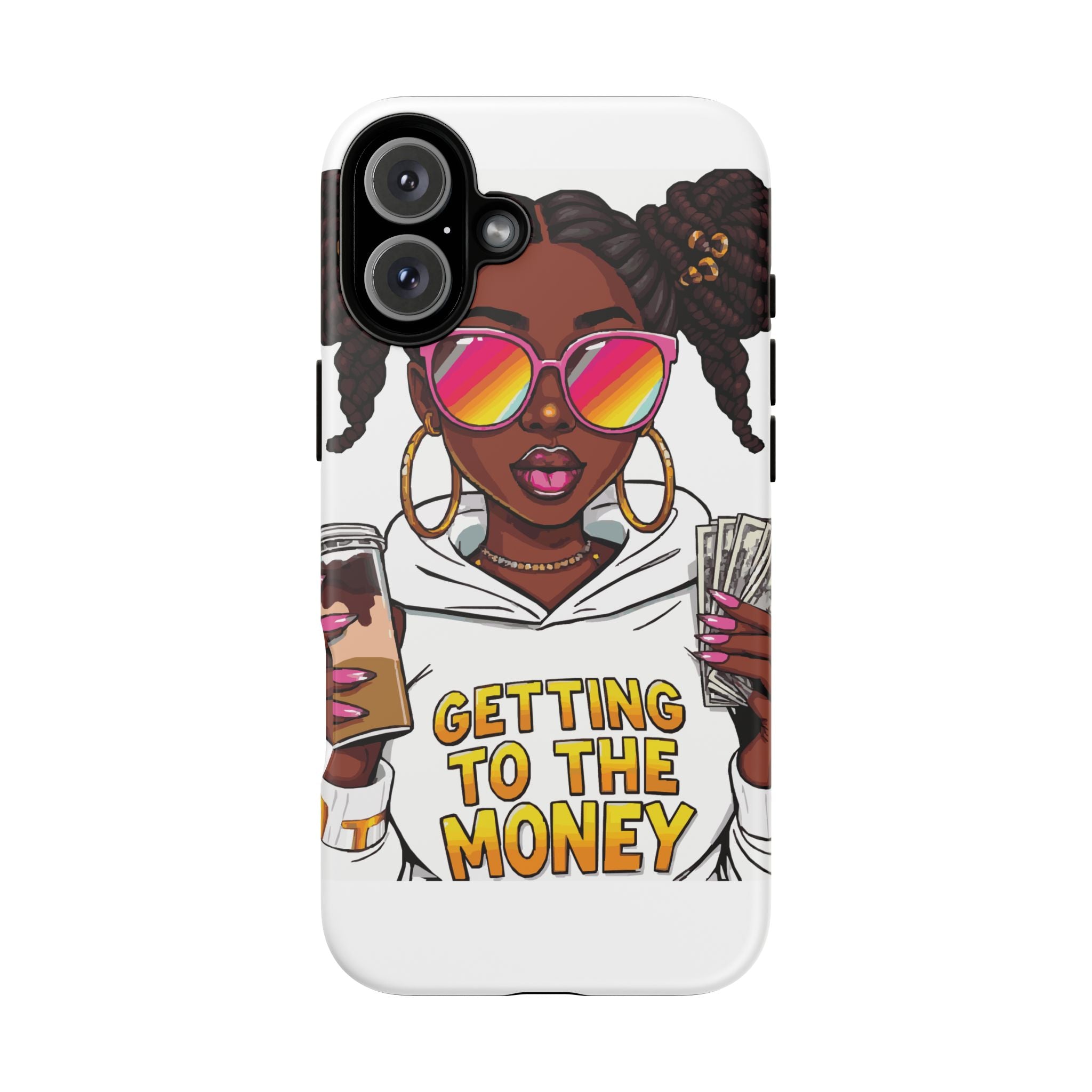 Stylish Phone Case with Bold Design, Fun Gift for Her, Customizable Cover, [...]