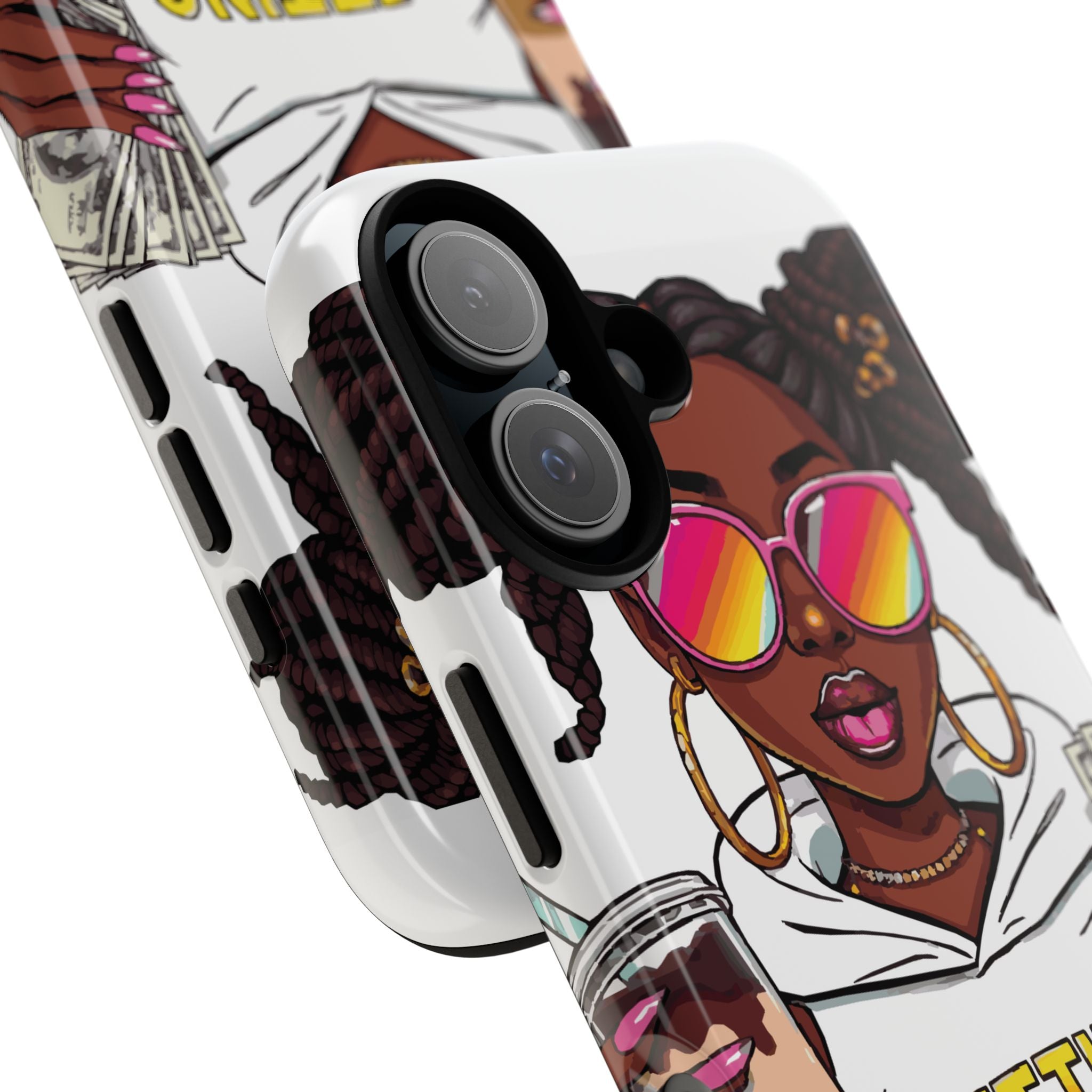 Stylish Phone Case with Bold Design, Fun Gift for Her, Customizable Cover, [...]