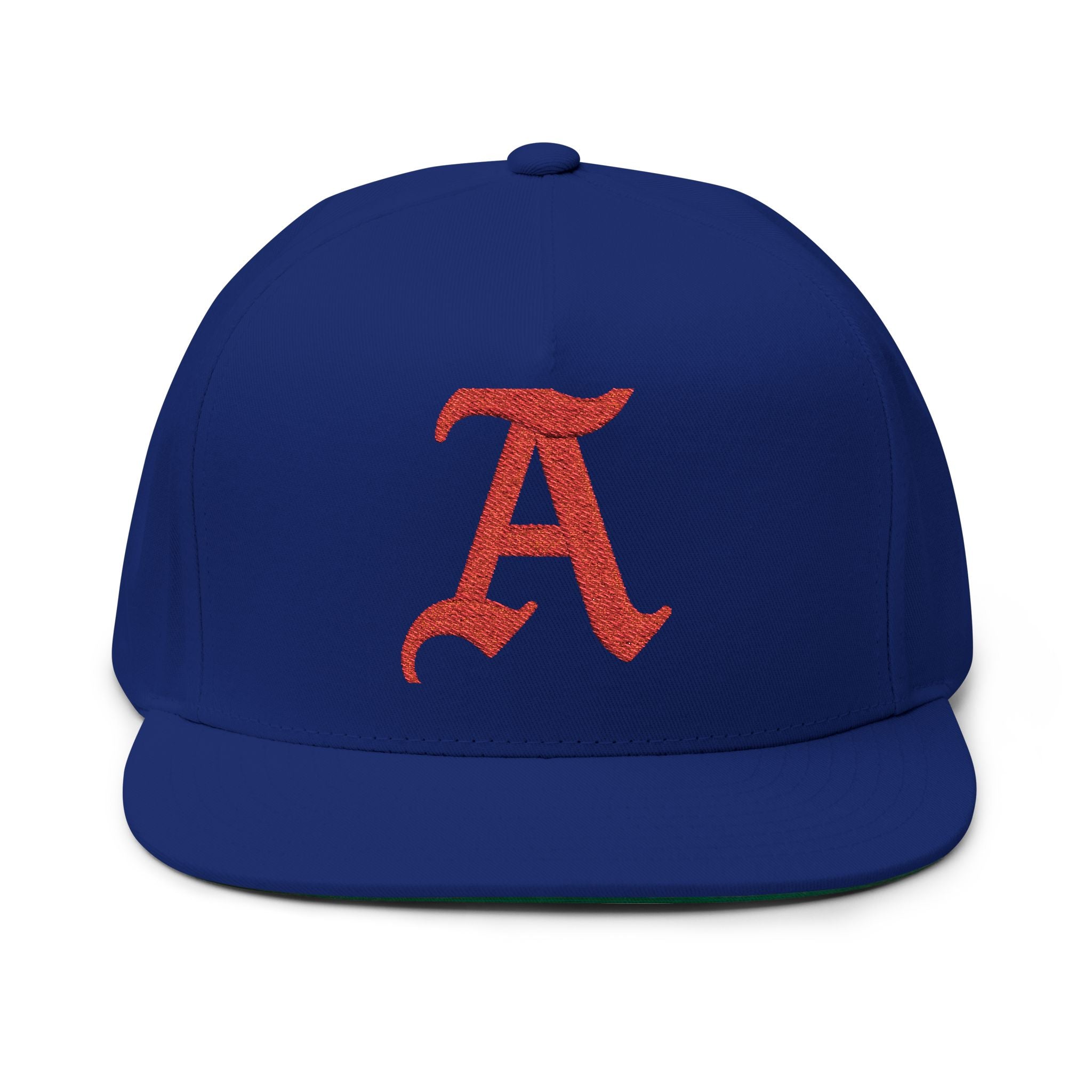 Stylish Embroidered Flat Bill Cap - Customizable, Trendy Hat for Everyday Use, Sports, Gifts, and Festivals