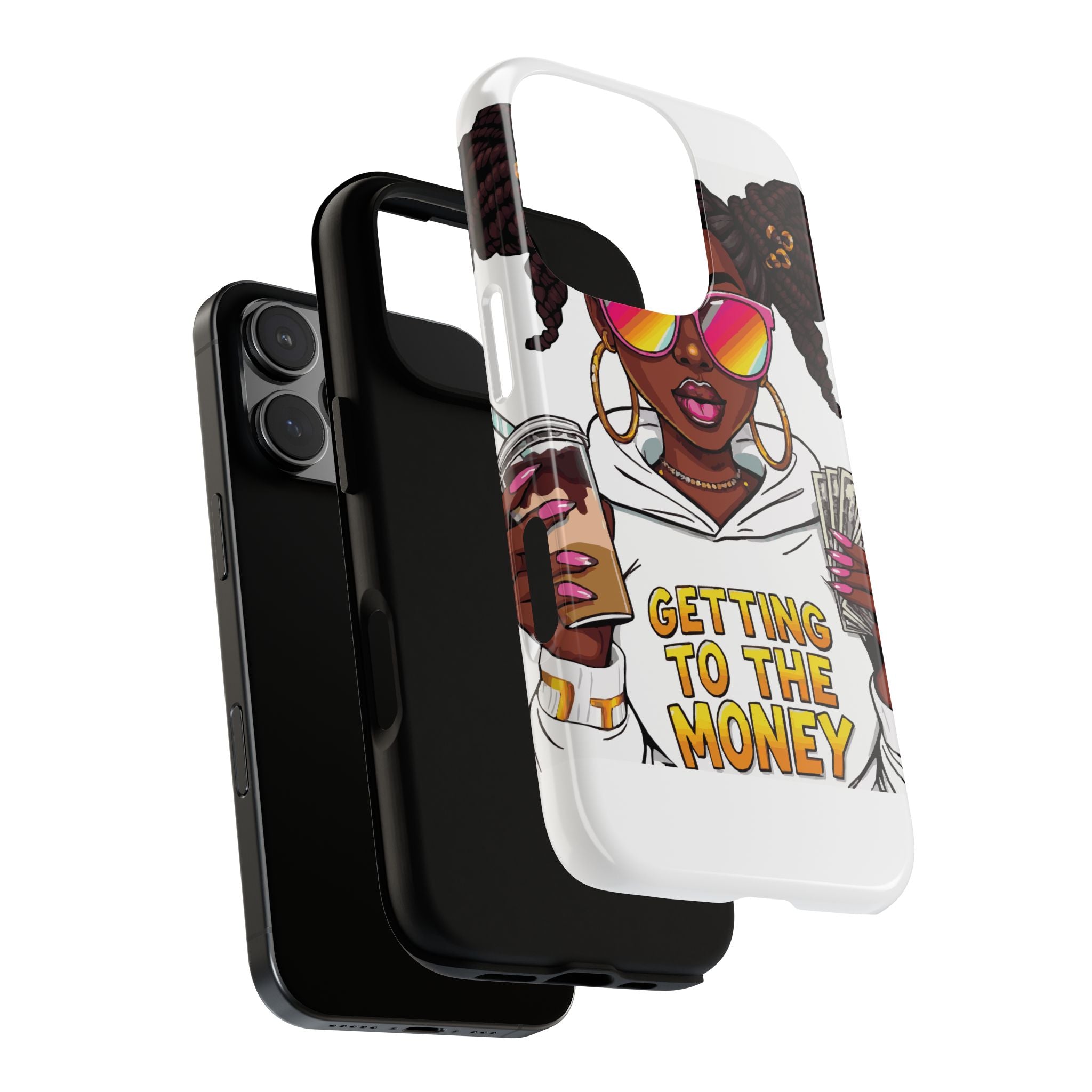 Stylish Phone Case with Bold Design, Fun Gift for Her, Customizable Cover, [...]