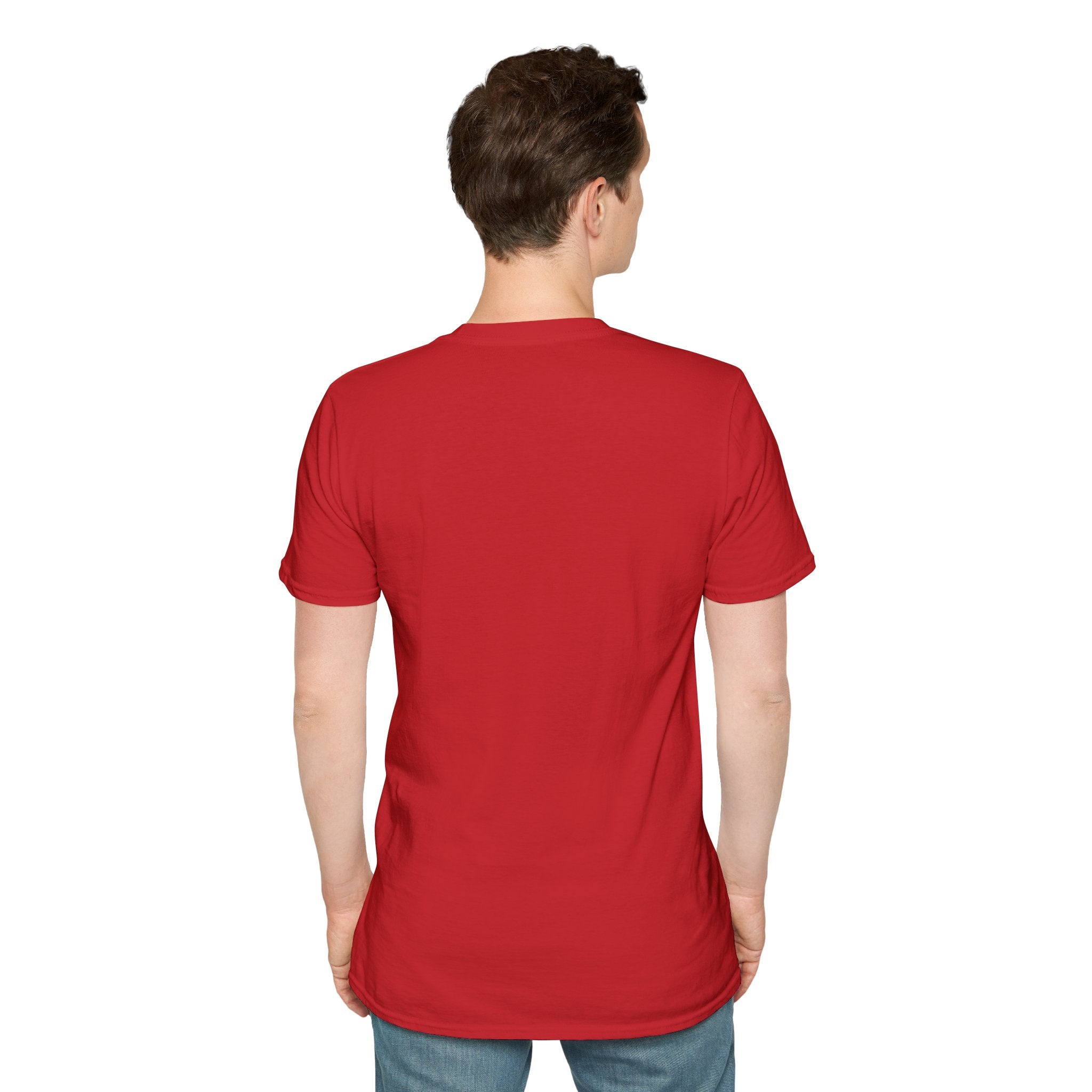 Ego Is The Enemy Unisex Softstyle Tee, Inspirational Graphic Shirt, Motivational Quote Top, Self-Development Apparel, Minimalist T-Shirt,
