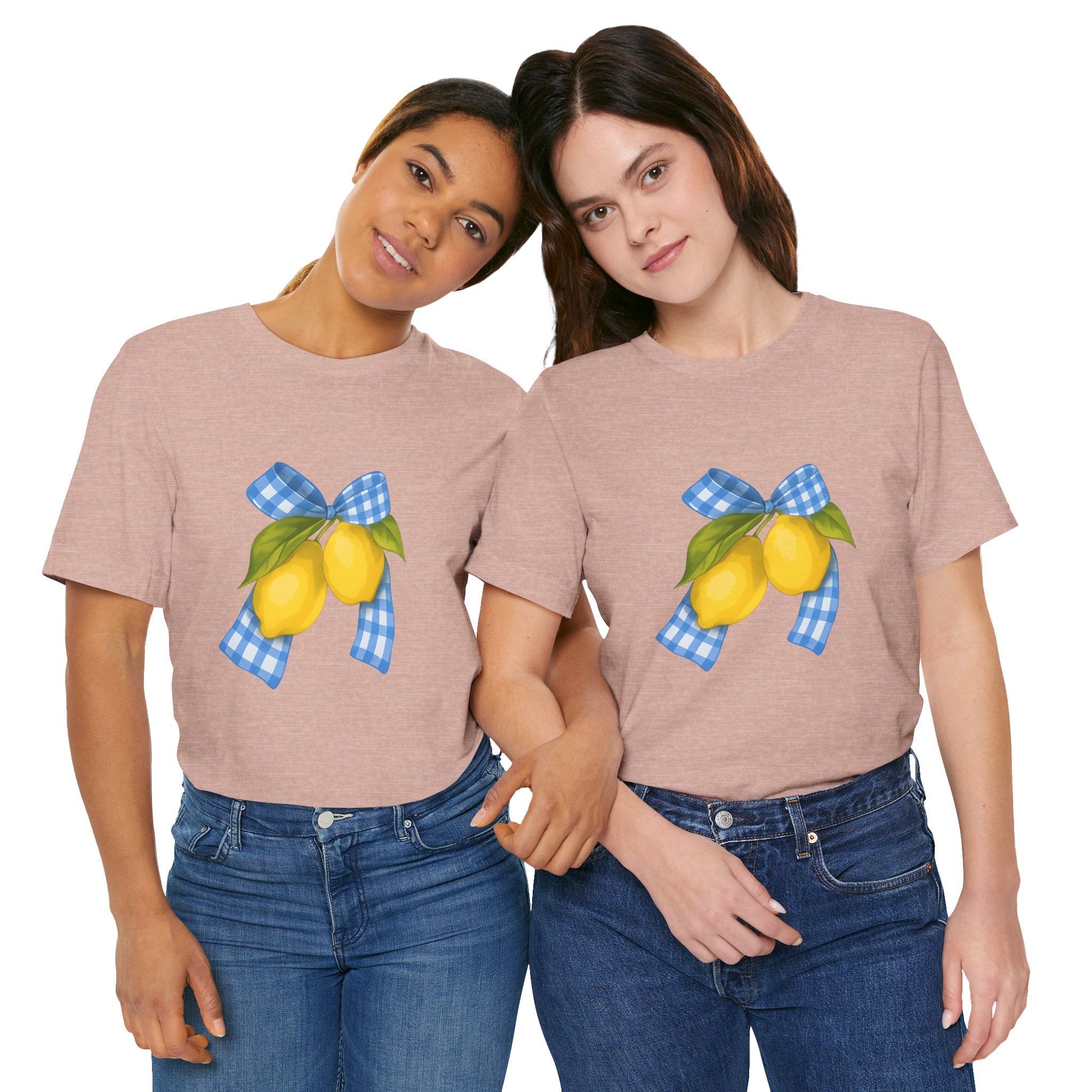 Lemon Blossom Unisex Tee - Summer Vibes, Farmhouse Style, Gifts for Her, Casual Wear, Garden Party Attire