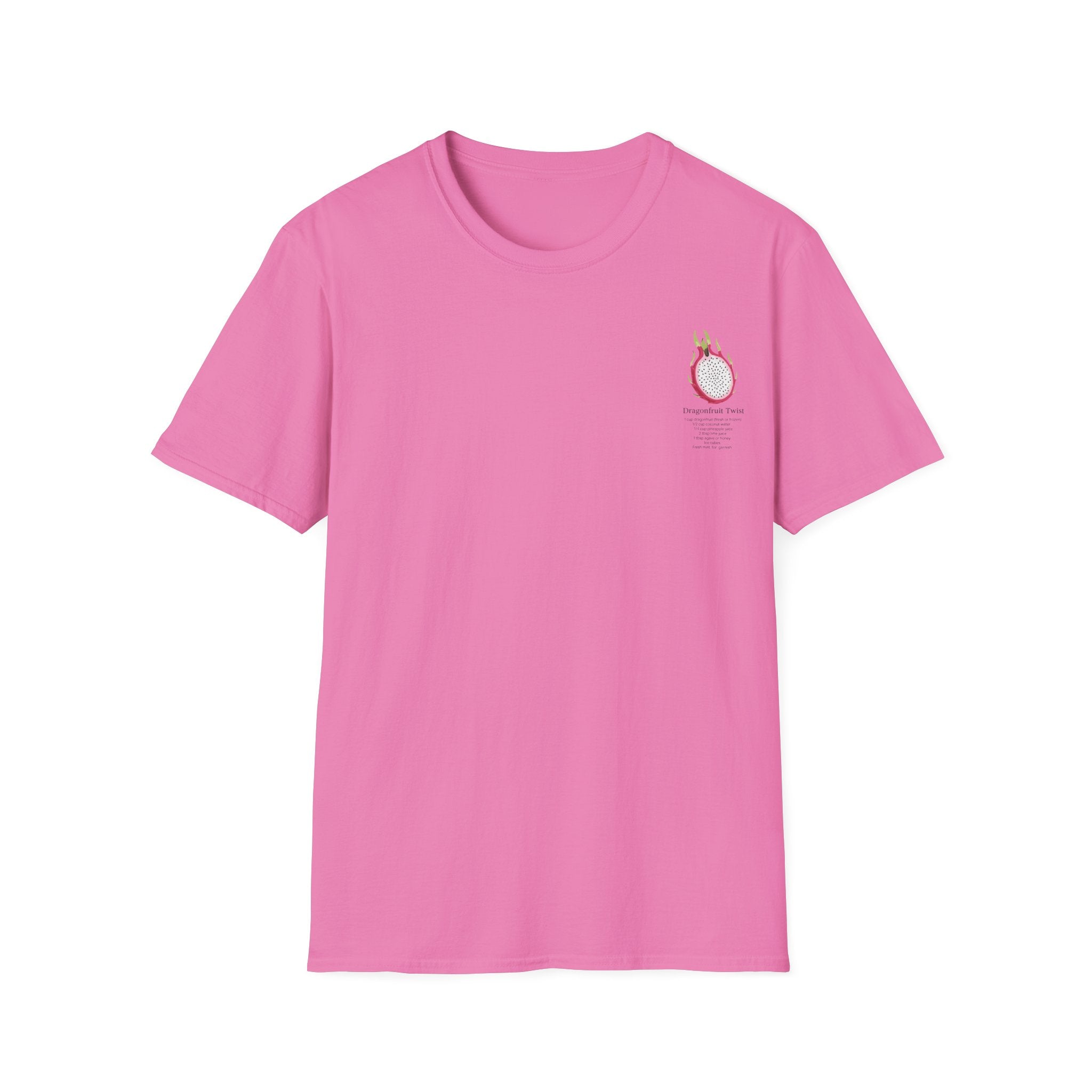 T-Shirt with Dragonfruit Design, Fun Summer Tee, Gift for Fruit Lovers, Cute Casual Wear, Vacation Outfit, Foodie Fashion