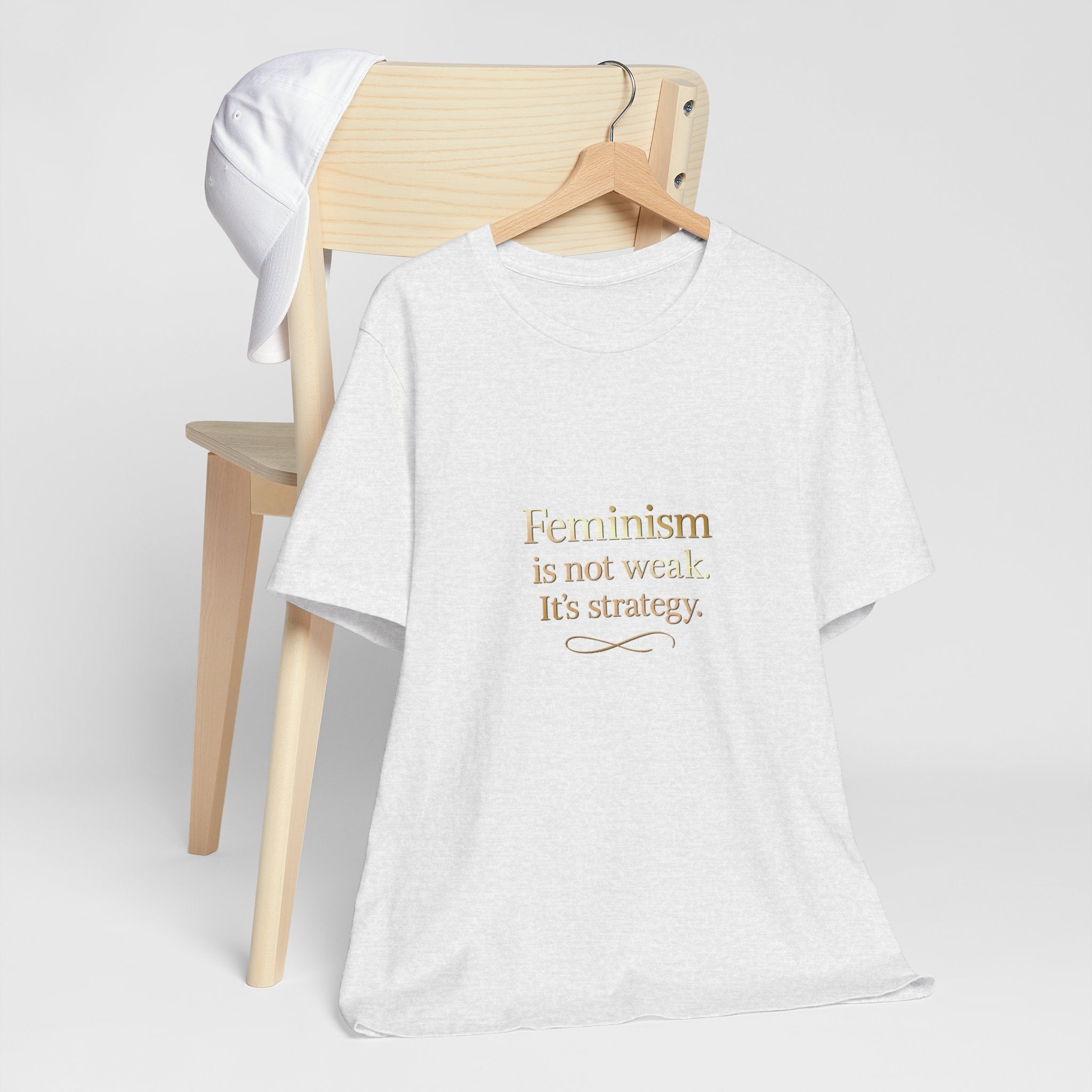 Feminism Is Not Weak Tee Bold Feminist Statement Shirt