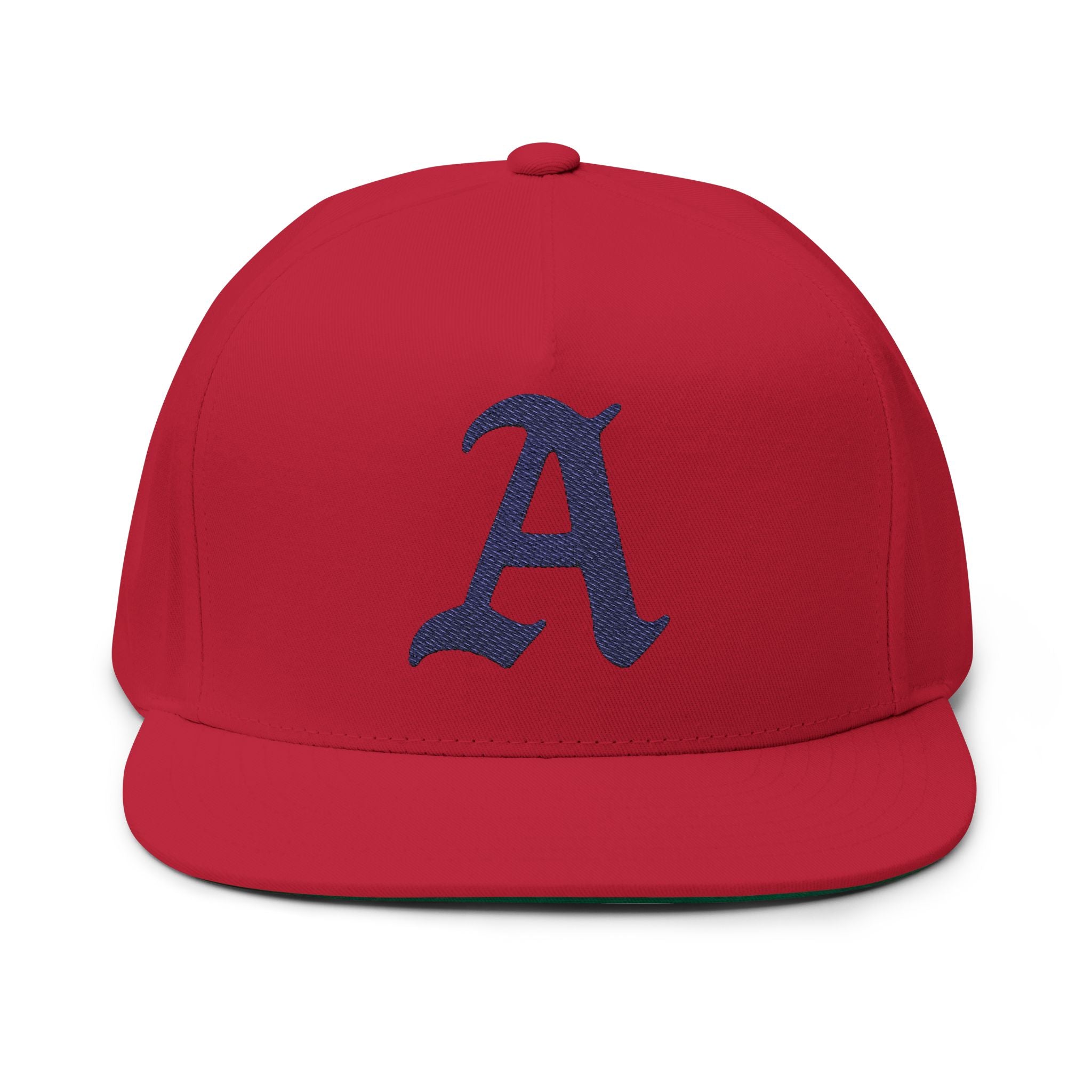 Stylish Flat Bill Cap - Custom Embroidered Hat, Trendy Snapback, Sportswear, Gift for Him, Accessory for All Occasions
