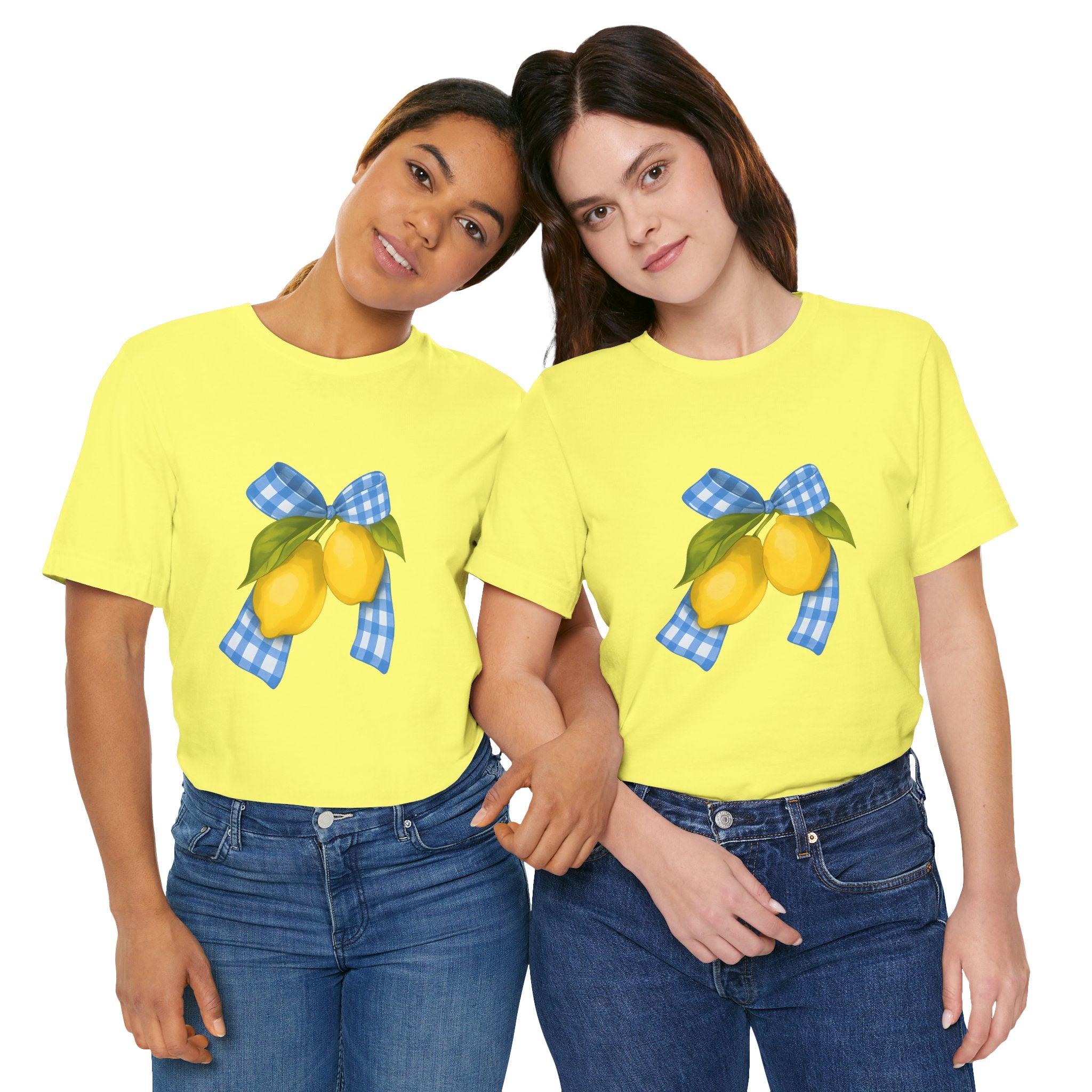 Lemon Blossom Unisex Tee - Summer Vibes, Farmhouse Style, Gifts for Her, Casual Wear, Garden Party Attire