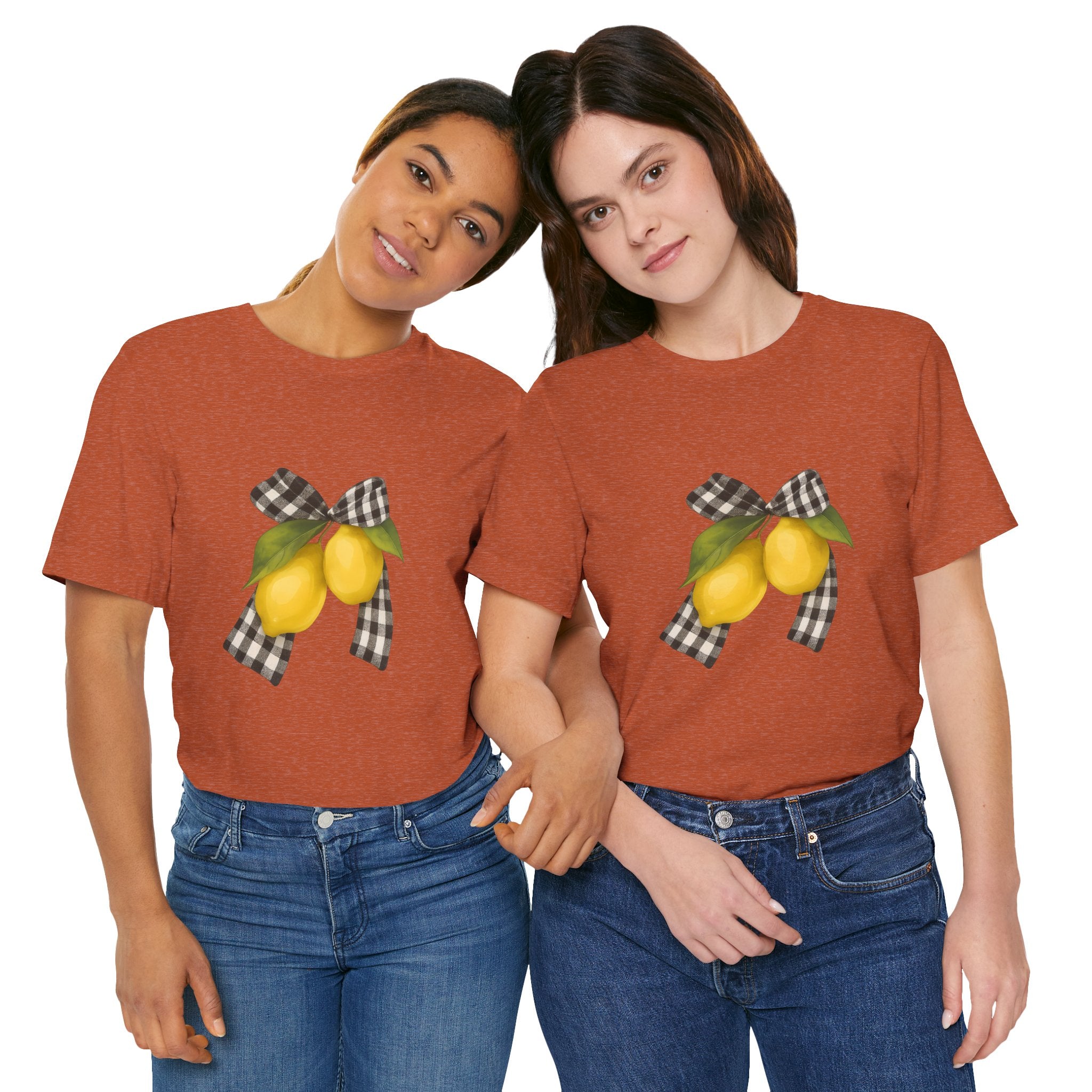 Lemon Print Unisex Tee - Perfect for Summer Parties, Gifts, Everyday wear, Festivals, and Home Decor