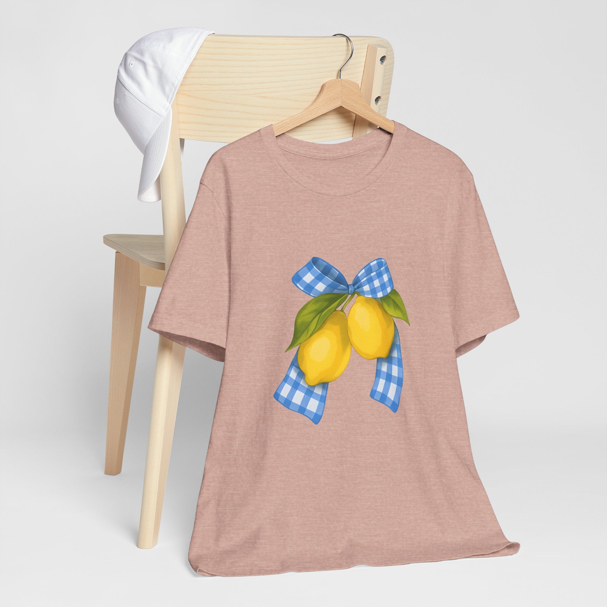 Lemon Blossom Unisex Tee - Summer Vibes, Farmhouse Style, Gifts for Her, Casual Wear, Garden Party Attire
