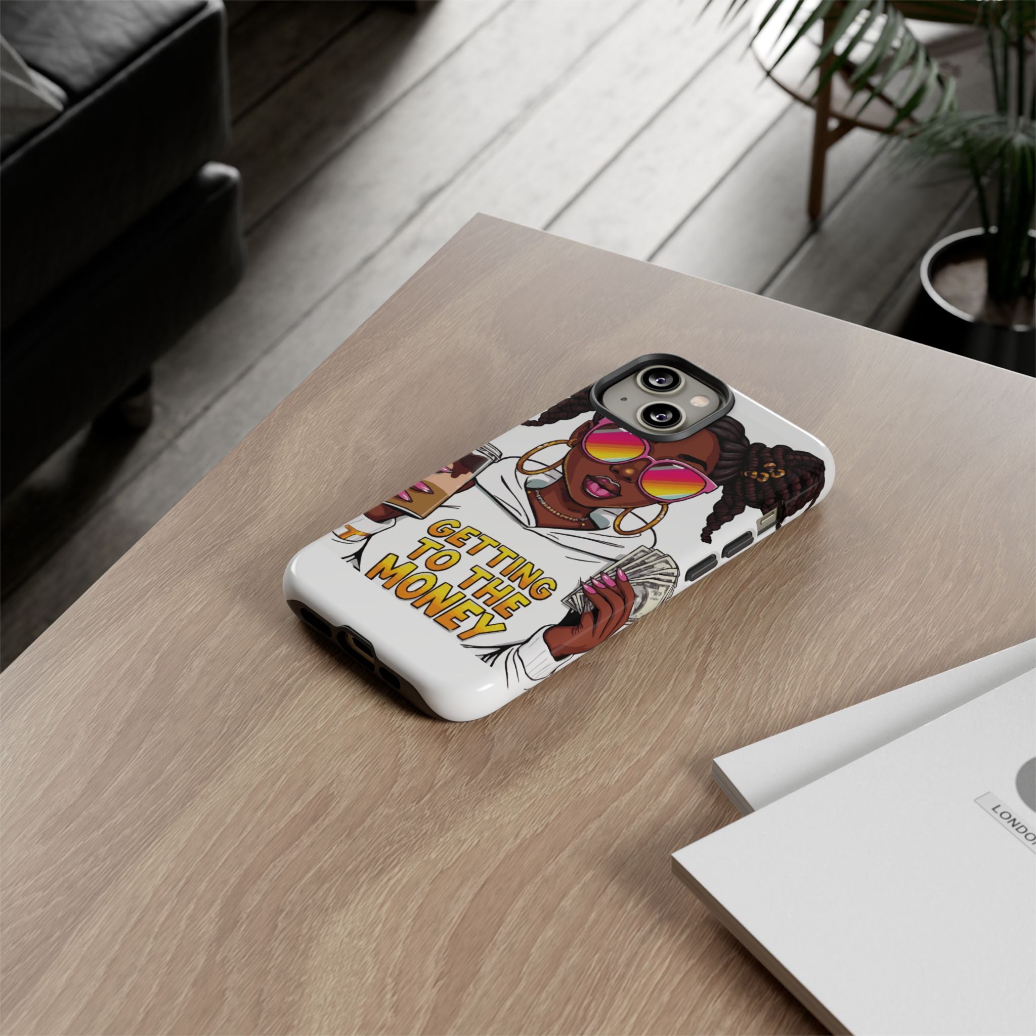 Stylish Phone Case with Bold Design, Fun Gift for Her, Customizable Cover, [...]