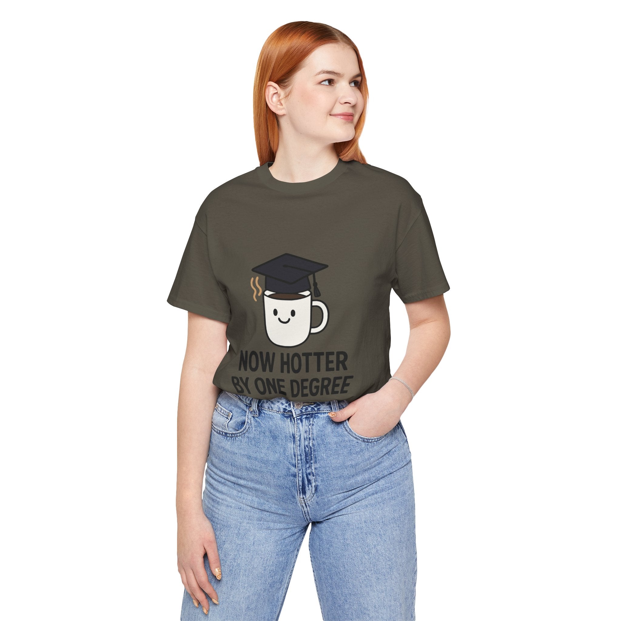 Graduating Quote T-Shirt, Funny Grad Tee, Unisex Jersey Shirt, Sarcastic Graduation Gift, College Humor Top