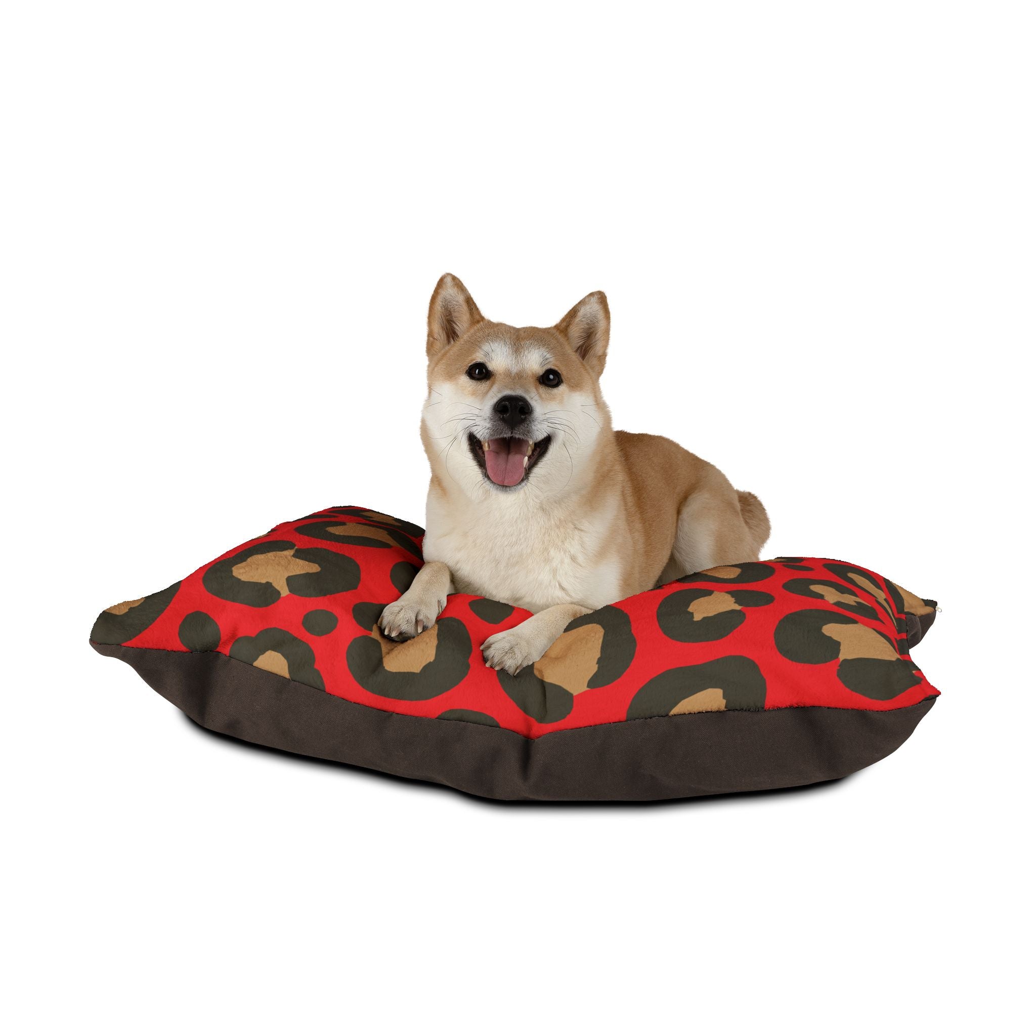 Wild and Cozy Leopard Print Pet Bed, Stylish Dog Bed, Cat Bed, Luxury Pet [...]