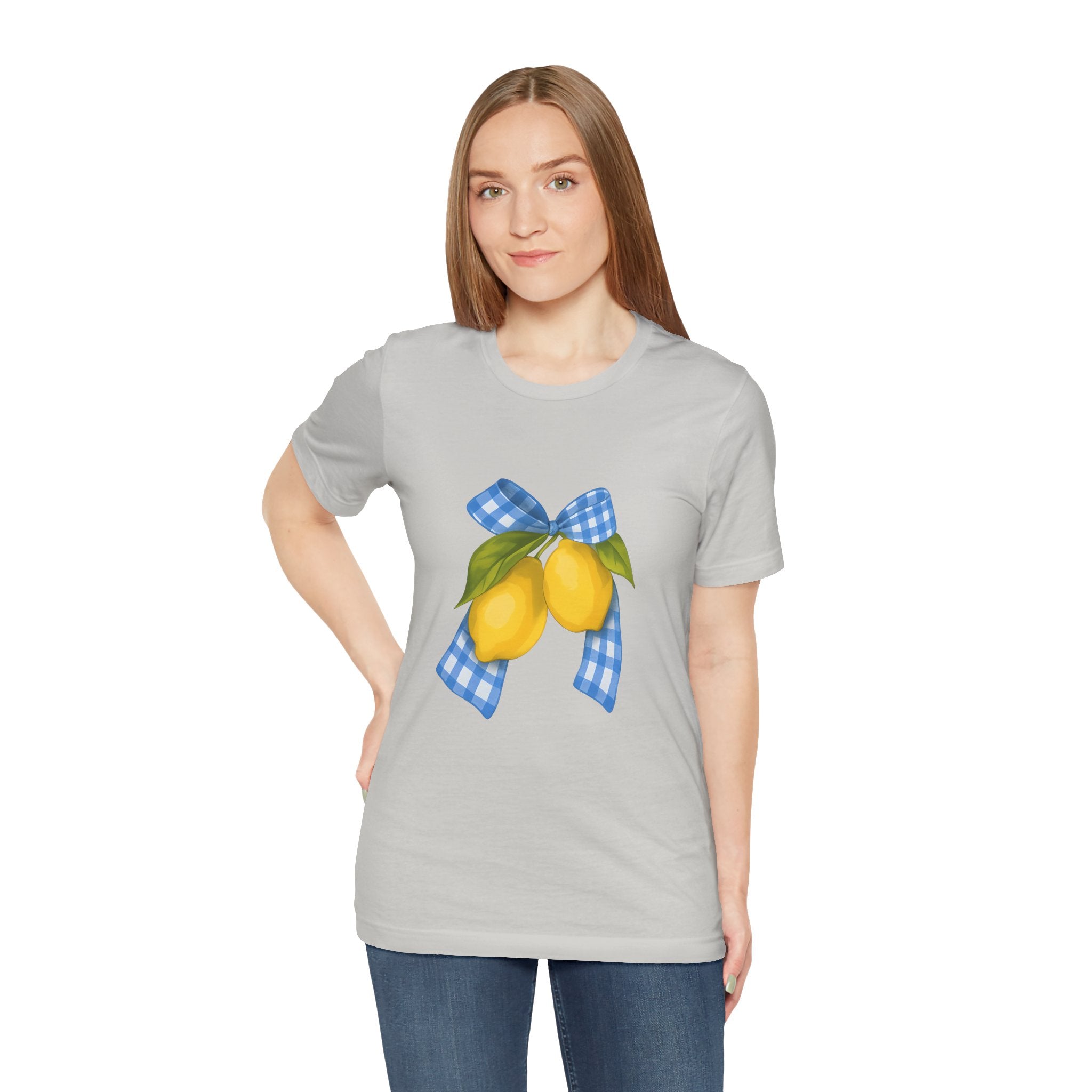 Lemon Blossom Unisex Tee - Summer Vibes, Farmhouse Style, Gifts for Her, Casual Wear, Garden Party Attire