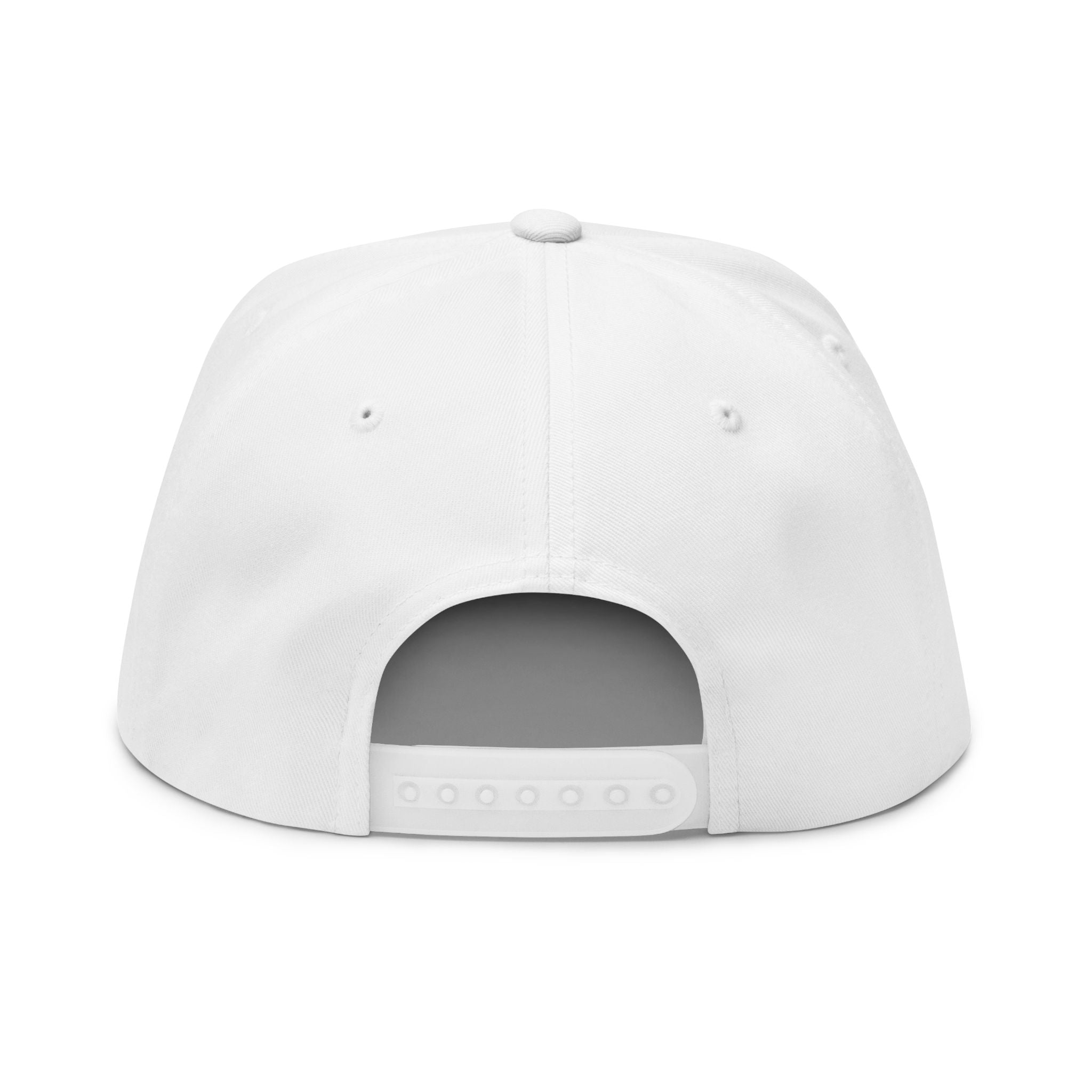 Stylish Flat Bill Cap - Custom Embroidered Hat, Trendy Snapback, Sportswear, Gift for Him, Accessory for All Occasions