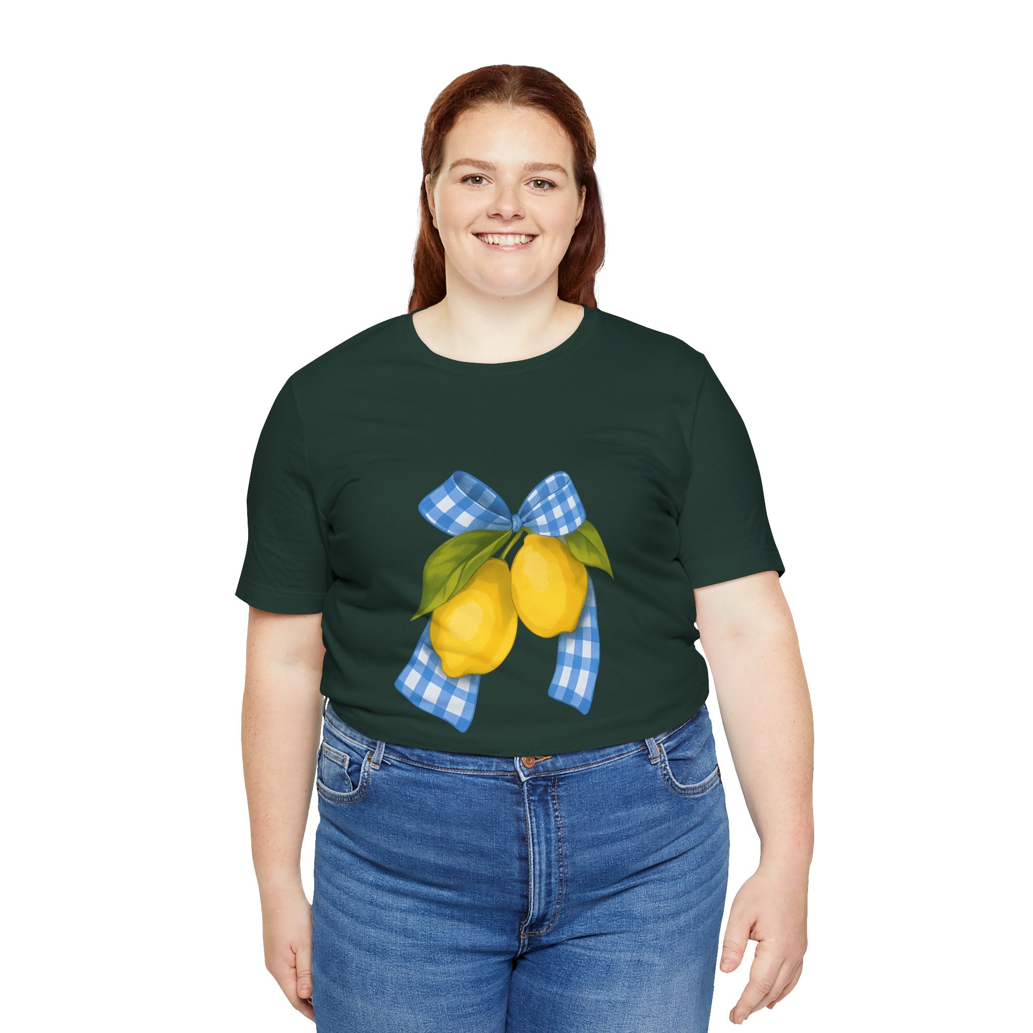 Lemon Blossom Unisex Tee - Summer Vibes, Farmhouse Style, Gifts for Her, Casual Wear, Garden Party Attire